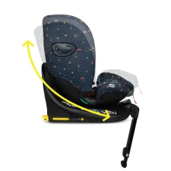 All in All Extra i-Size 360 Car Seat Doodle Days