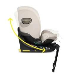 All in All Extra i-Size 360 Car Seat Whisper