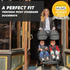 Baby Jogger - City Tour 2 Double - Pitch Black