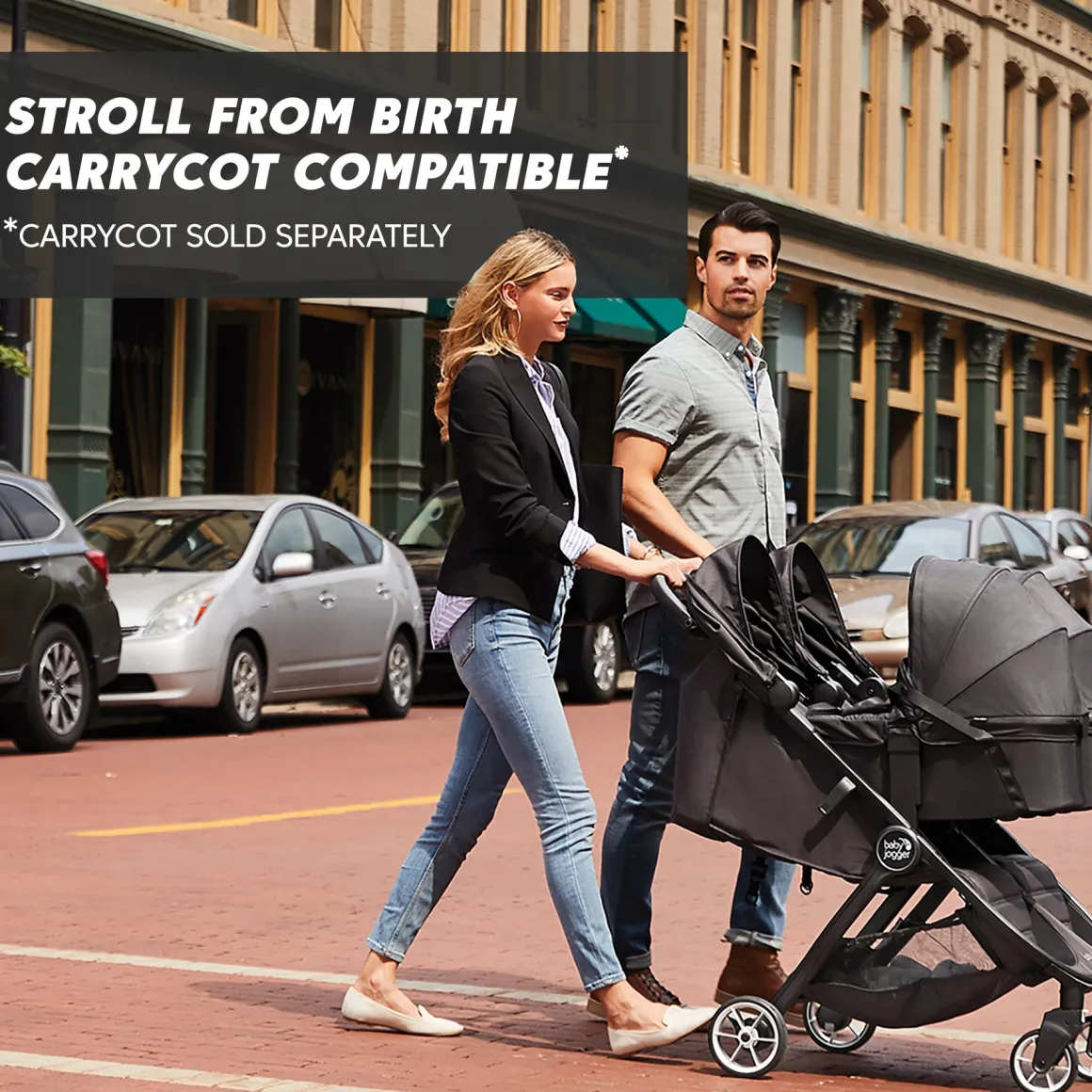 Baby Jogger - City Tour 2 Double - Pitch Black