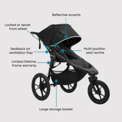 Baby Jogger - Summit X3 - Midnight Black