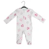 BabyMac - Organic Cotton Sleepsuit - Heart