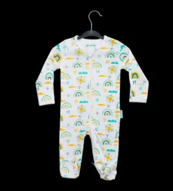 BabyMac - Organic Cotton Sleepsuit - Rainbow