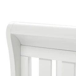 Babymore Eva Sleigh Cot Bed Dropside with Drawer