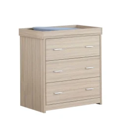 Babymore Luno Veni Chest Changer - Oak