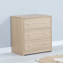 Babymore Luno Veni Chest Changer - Oak