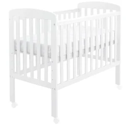 Babymore Space Saver Cot - White