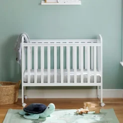 Babymore Space Saver Cot - White