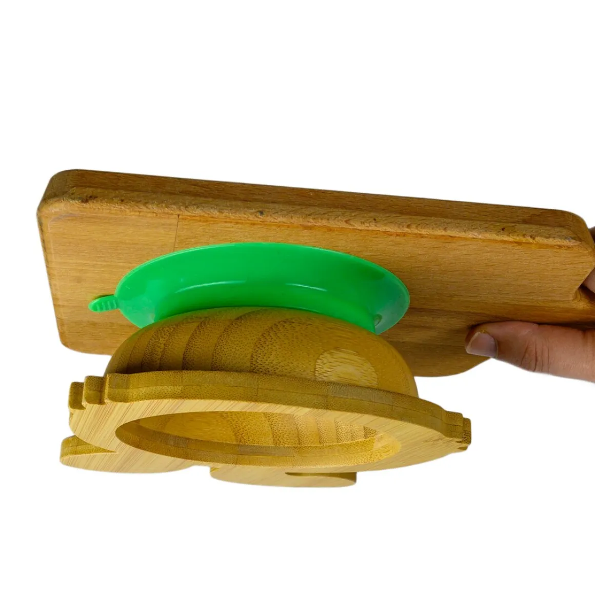 Bamboo Bunny Baby Bowl - Silicone Suction Base & Spoon