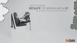 BeSafe iZi Modular A X1 i-Size Car Seat - Peak Mesh