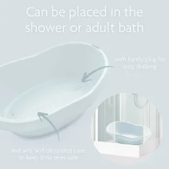 Cheeky Rascals - Portable Baby Bath - Light Grey