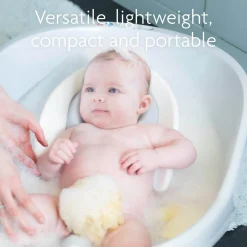 Cheeky Rascals - Portable Baby Bath - Light Grey