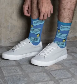 Cheesy Dad Joke Sock - Christmas Gift