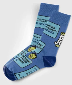 Cheesy Dad Joke Sock - Christmas Gift