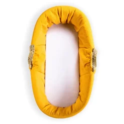 Clair De Lune - Moroccan Dream Palm Moses Basket - Yellow