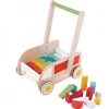 Classic World - Delivery Truck Baby Walker With Blocks