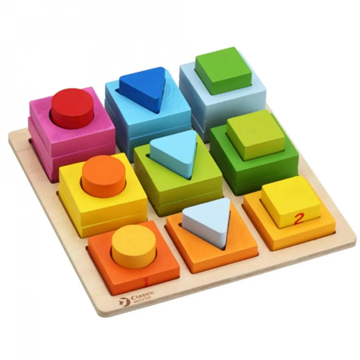 Classic World - Geometric Puzzle