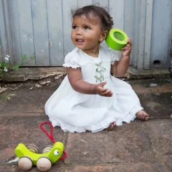 Classic World - Rolling Snail Pull Toy And Rattle