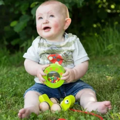 Classic World - Rolling Snail Pull Toy And Rattle