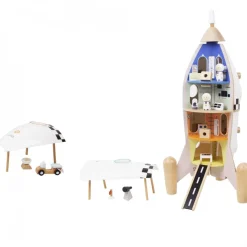 Classic World - Wooden Rocket Ship