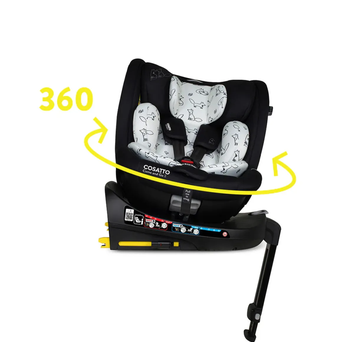 Come and Go 2 i-Size 360 Car Seat Foxed