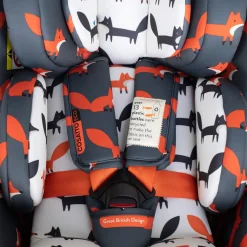 Cosatto All in All 360 Rotate i-Size Car Seat Charcoal Mister Fox