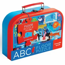 Crocodile Creek - 24 Piece Floor Puzzles - Animal ABC