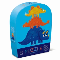 Crocodile Creek - 12 Piece Mini Puzzles - Dino Friends