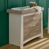 CuddleCo Ada Dresser & Changer - White & Ash