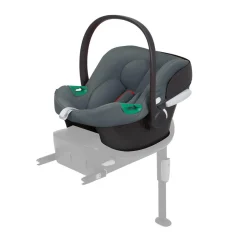 CYBEX Aton B2 i-Size Car Seat + Base One - Steel Grey