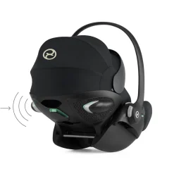 CYBEX Cloud G i-Size Plus Rotating Baby Car Seat - Moon Black