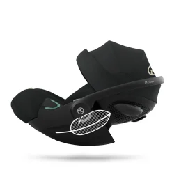 CYBEX Cloud G i-Size Plus Rotating Baby Car Seat - Moon Black