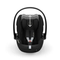CYBEX Cloud G i-Size Rotating Baby Car Seat - Moon Black