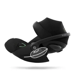CYBEX Cloud G i-Size Rotating Baby Car Seat - Moon Black
