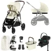 CYBEX Gazelle S Comfort Bundle - Seashell Beige