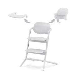 CYBEX LEMO 3-in-1 Highchair Set - White