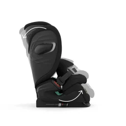 CYBEX Pallas G i-Size Plus Car Seat - Moon Black