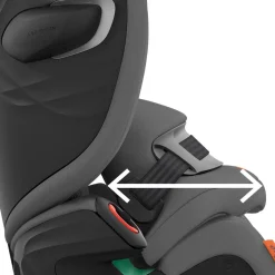 CYBEX Pallas G i-Size Plus Car Seat - Lava Grey