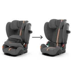 CYBEX Pallas G i-Size Plus Car Seat - Lava Grey
