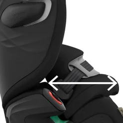 CYBEX Pallas G i-Size Plus Car Seat - Moon Black