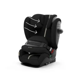 CYBEX Pallas G i-Size Plus Car Seat - Moon Black