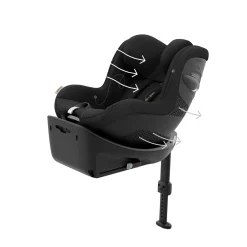CYBEX Sirona G i-Size Car Seat - Moon Black