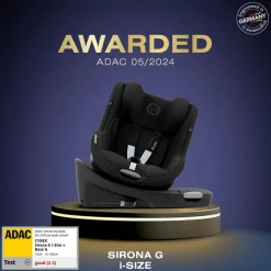 CYBEX Sirona G i-Size Car Seat - Moon Black