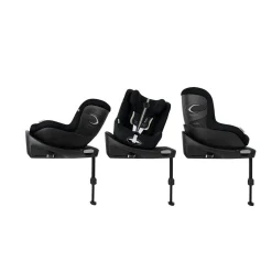 CYBEX Sirona Gi i-Size 360 Plus Rotating ISOFIX Toddler Car Seat - Moon Black