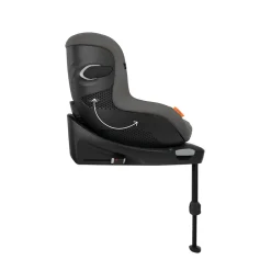 CYBEX Sirona Gi i-Size 360 Plus Rotating ISOFIX Toddler Car Seat - Lava Grey