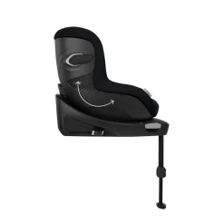CYBEX Sirona Gi i-Size 360 Plus Rotating ISOFIX Toddler Car Seat - Moon Black