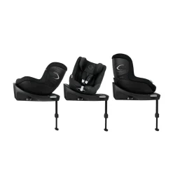 CYBEX Sirona Gi i-Size 360 Rotating ISOFIX Toddler Car Seat - Moon Black