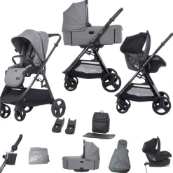 Didofy - Stargazer Travel System - 11 piece Bundle - Grey