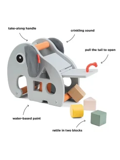 Done by Deer -  Elphee Shape Sorting Box Toy