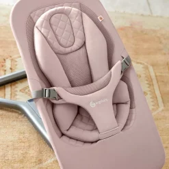 ErgoBaby Evolve Bouncer - Blush Pink